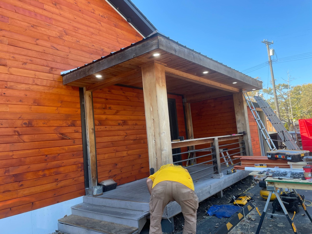 Phase III Construction restoration project