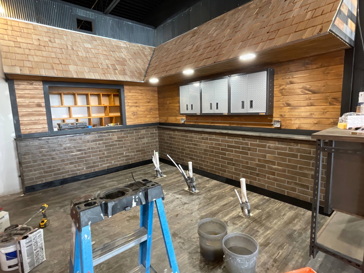 Phase III Construction restoration project