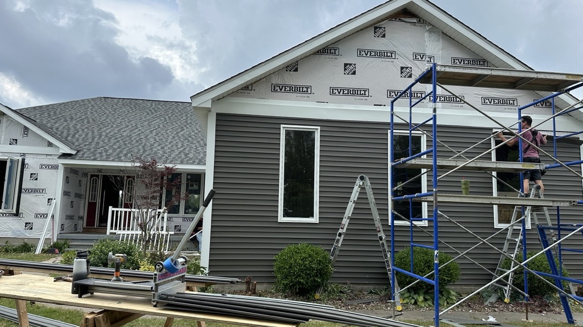 Phase III Construction - exterior siding restoration