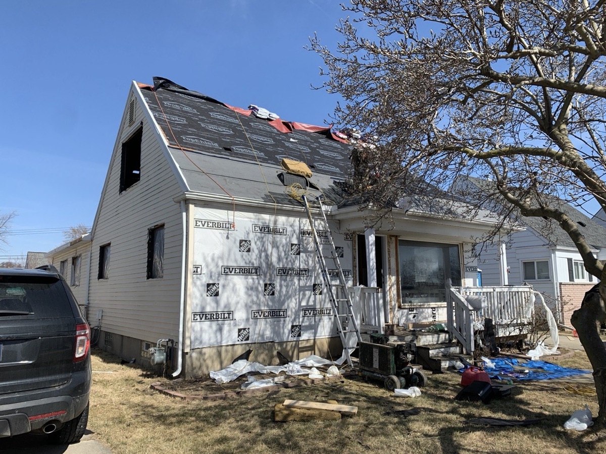 Phase III Construction - restoration work