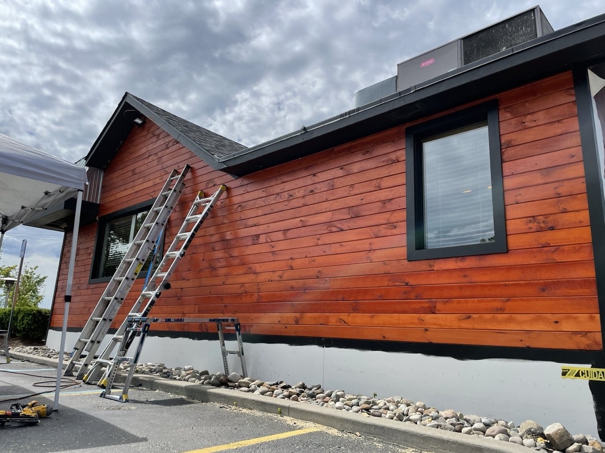 Phase III Construction - restoration work